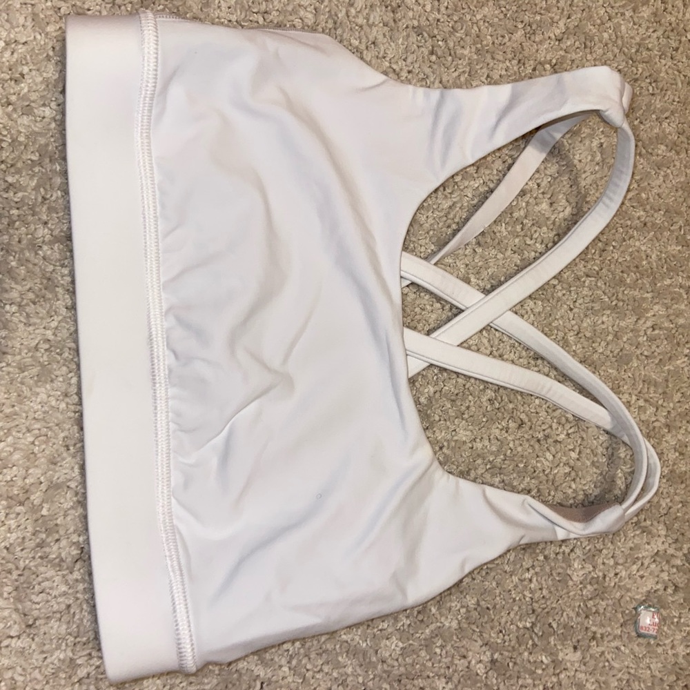 White Lululemon Bra